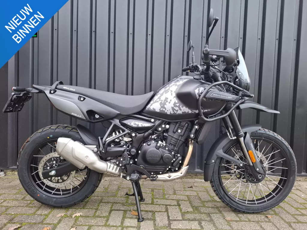 Royal Enfield Himalayan 450 Mana Black Rally!